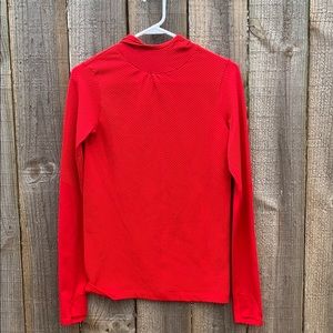 Athleta red training hoody. Excellent condition.